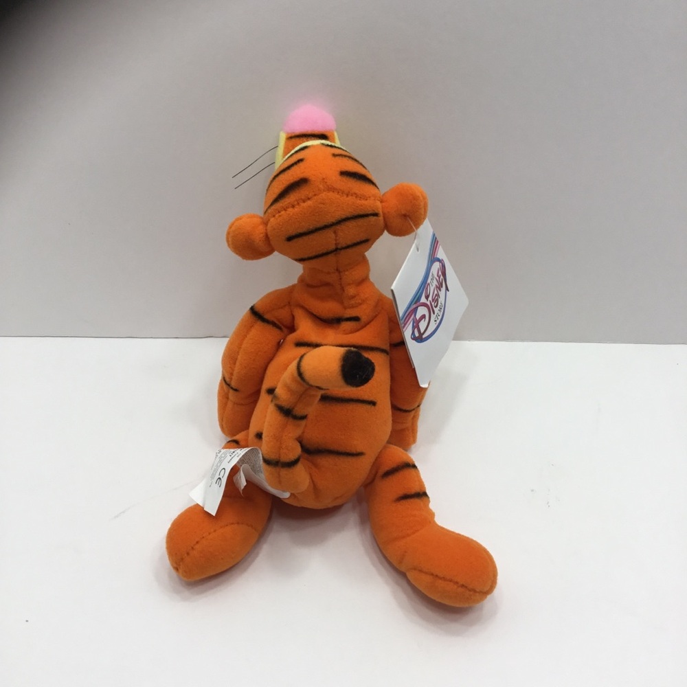 Disney‎ Store Mini Bean Bag Tigger 9" Plush - Picture 3 of 4